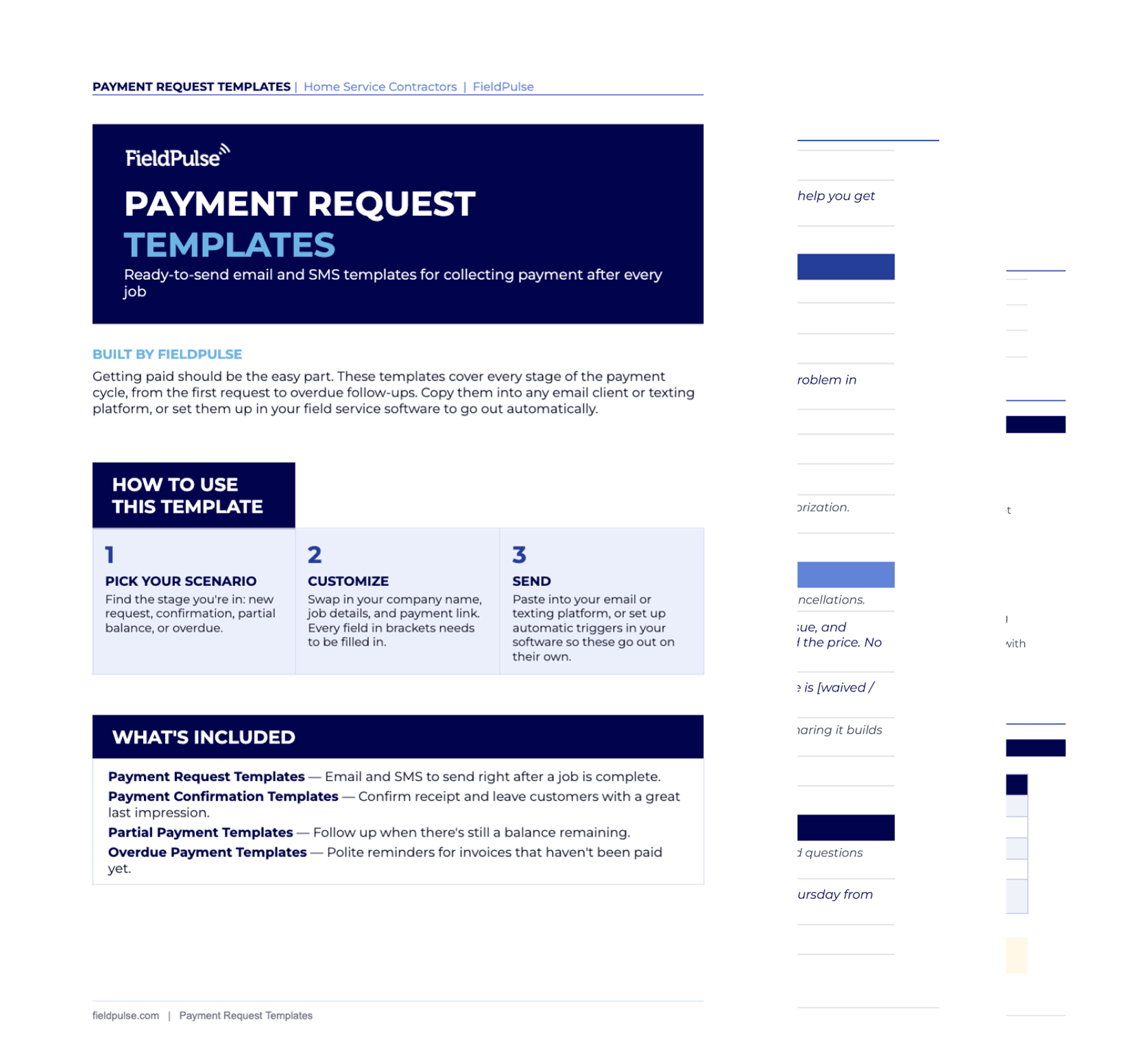 Payment Request Templates Payment Request Templates