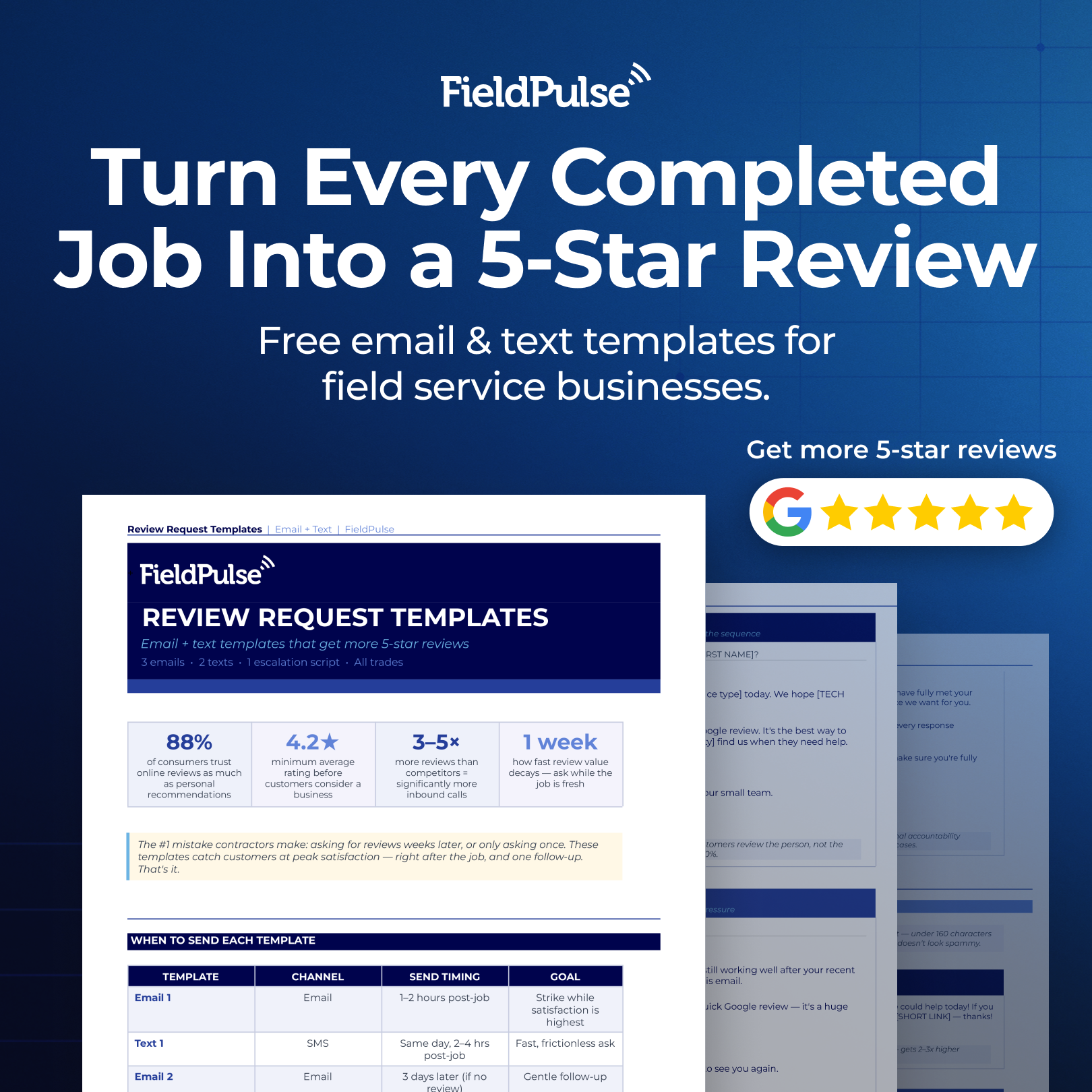 Free Review Request Templates for Field Service Businesses
